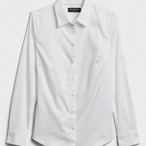 White Button Down - Banana Republic (Non Iron)